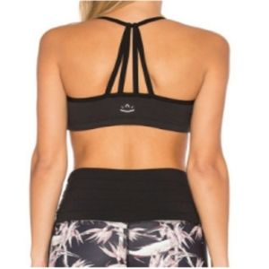 Beyond Yoga Strappy Black Sports Bra